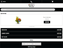 Tablet Screenshot of duffysflowersandplants.com